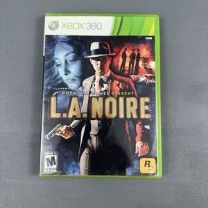 LA Noire Microsoft Xbox 360 2011 Complete